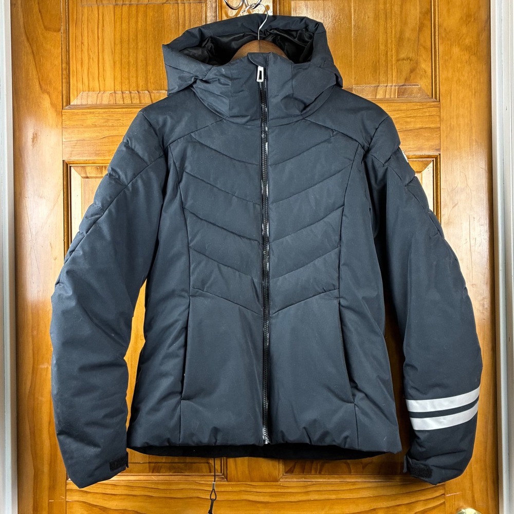 Rossignol Courbe Womens Ski Jacket Size L Black Insulated Waterproof Puffer Coat